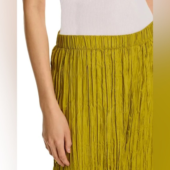 NWT Eileen Fisher Crushed Silk Wide Leg Ankle Pants Sz PS - Picture 3 of 10